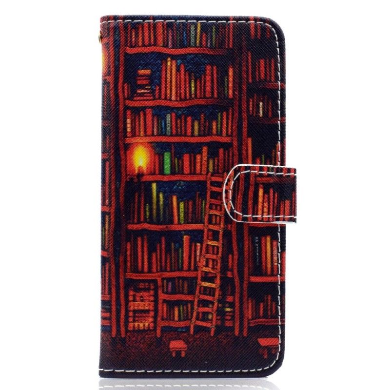 Skyddsfodral Huawei Y5 2018 Bibliotek