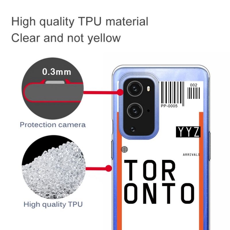 Skal OnePlus 9 Boardingkort Till Toronto