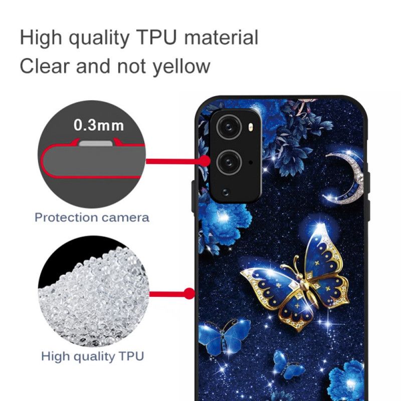 Skal OnePlus 9 Gyllene Fjäril