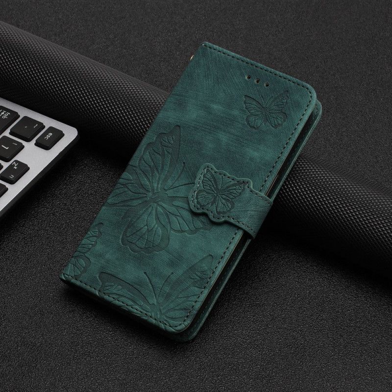 Fodral iPhone 16 Pro Fjärilar Mockaeffekt