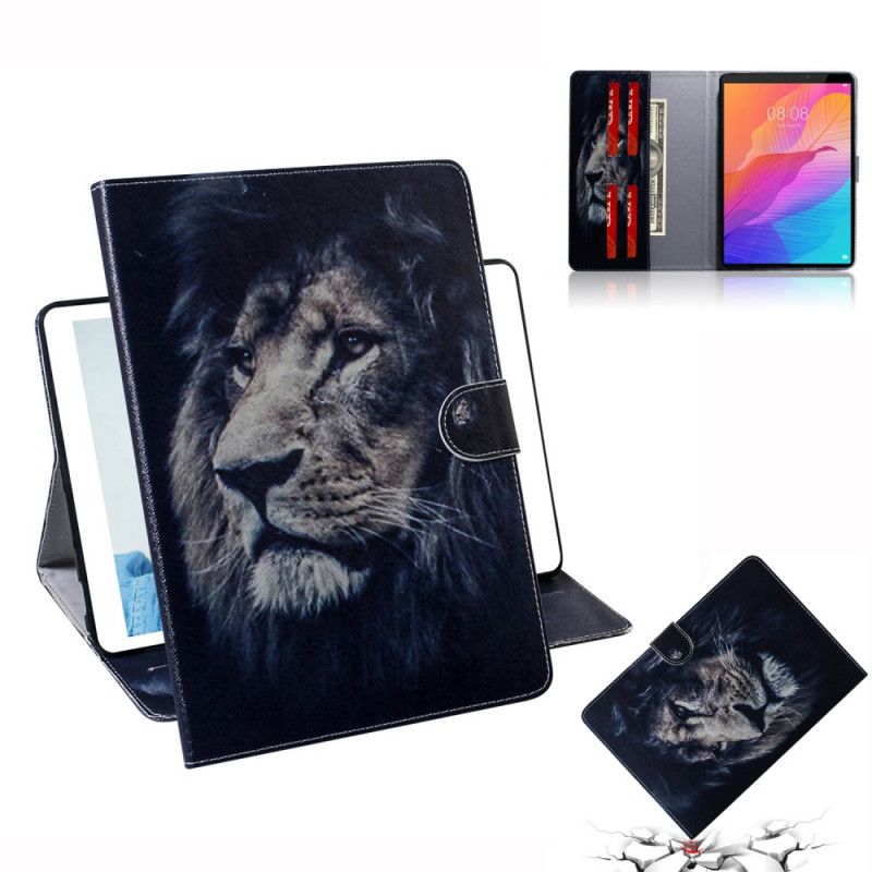 Fodral för Huawei MatePad T 8 Lejonhuvud
