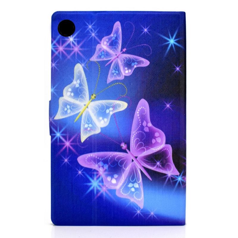 Fodral Huawei MatePad T 8 Mörkblå Fjärilsfe