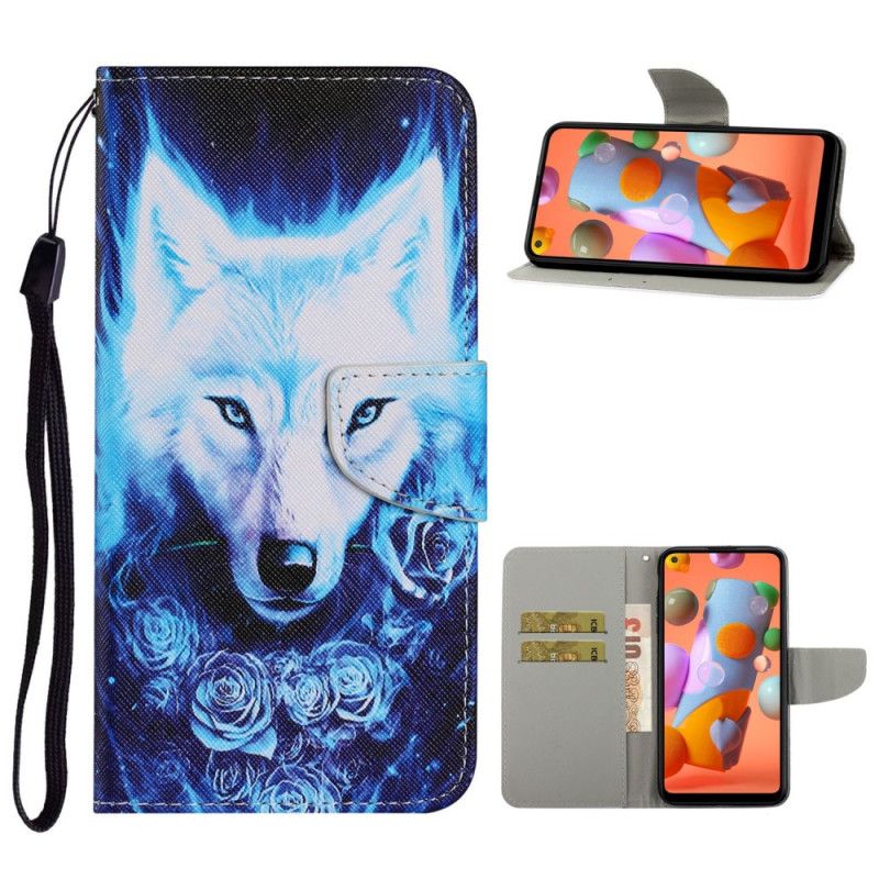 Fodral Samsung Galaxy M11 Vit Varg