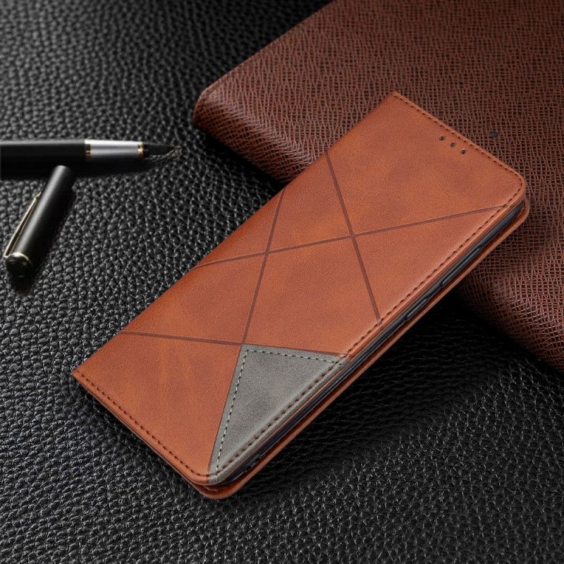 Folio-fodral för Samsung Galaxy M11 Svart Konstnärstil