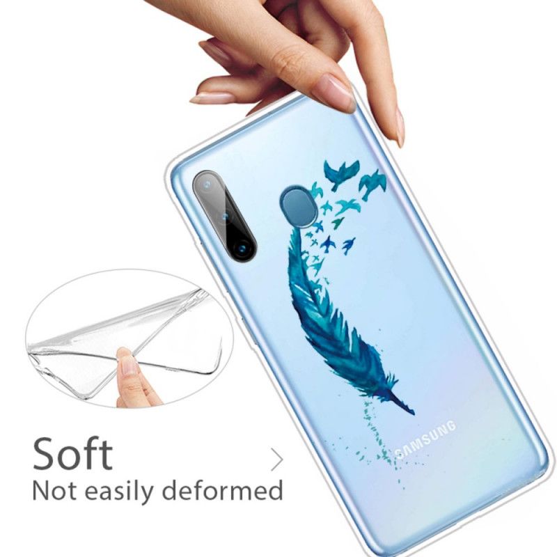 Skal för Samsung Galaxy M11 Vacker Fjäder