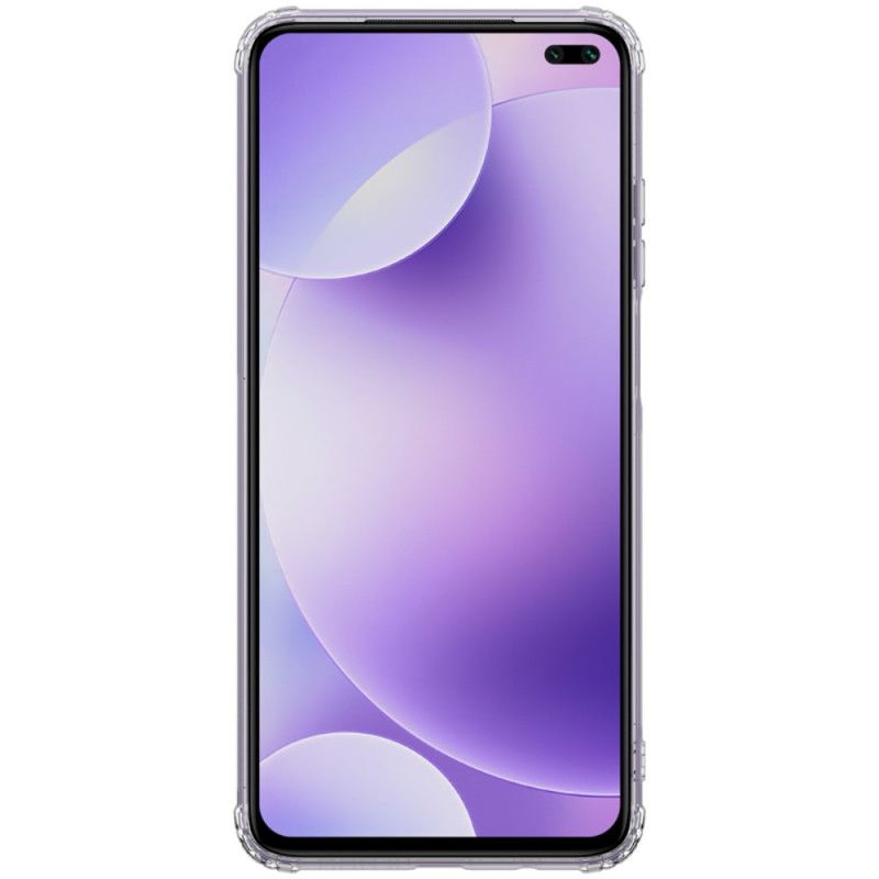 Skal Xiaomi Redmi K30 Grå Förstärkt Transparent Nillkin