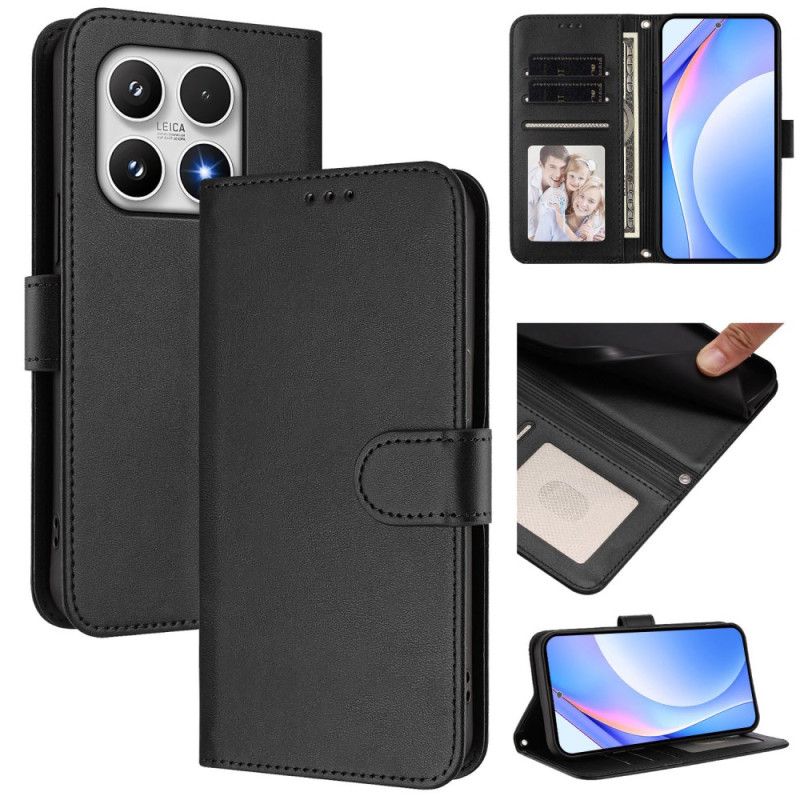 Fodral För Xiaomi 17 Rfid-skyddande Lädereffekt