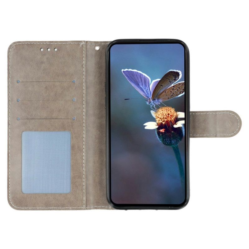 Fodral Xiaomi 17 Blommigt Spetsmönster