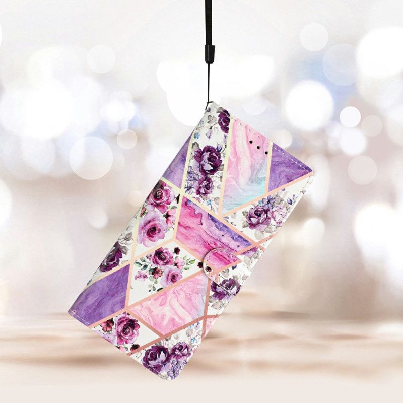 Fodral Xiaomi 17 Lila Blommönster