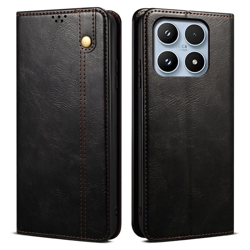 Folio-fodral Xiaomi 17 Telefonfodral Vaxat Konstläder