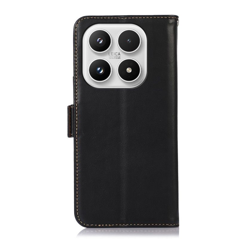 Läderfodral Xiaomi 17 Telefonfodral Rfid-skyddat Läder