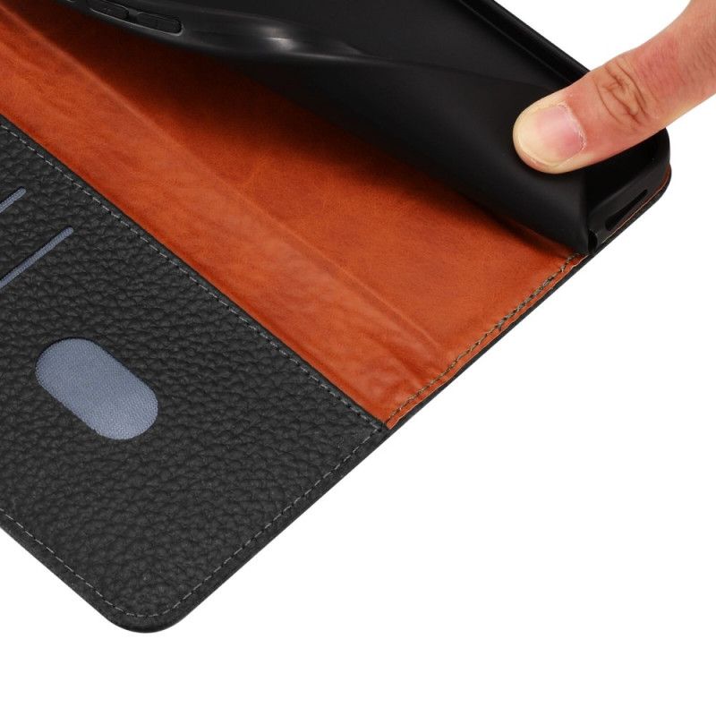 Läderfodral Xiaomi 17 Telefonfodral Texturerat Läder