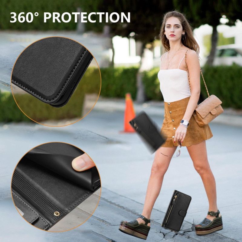 Läderskal Fodral Xiaomi 17 Multifunktionell