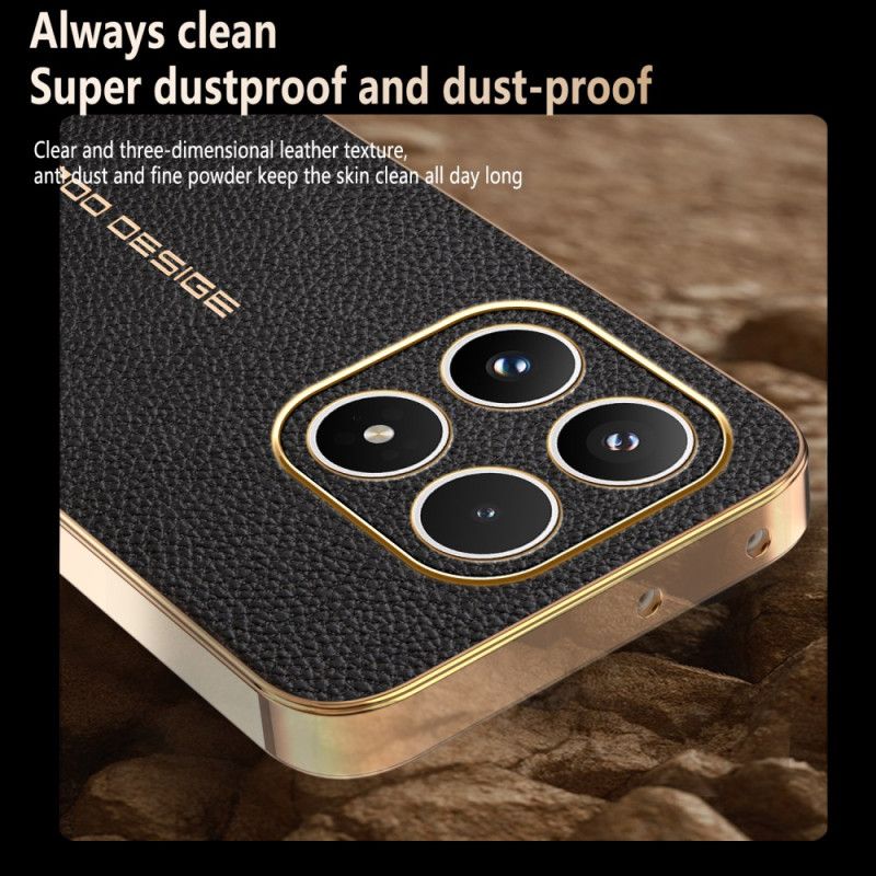 Skal För Xiaomi 17 Reptålig Litchistruktur