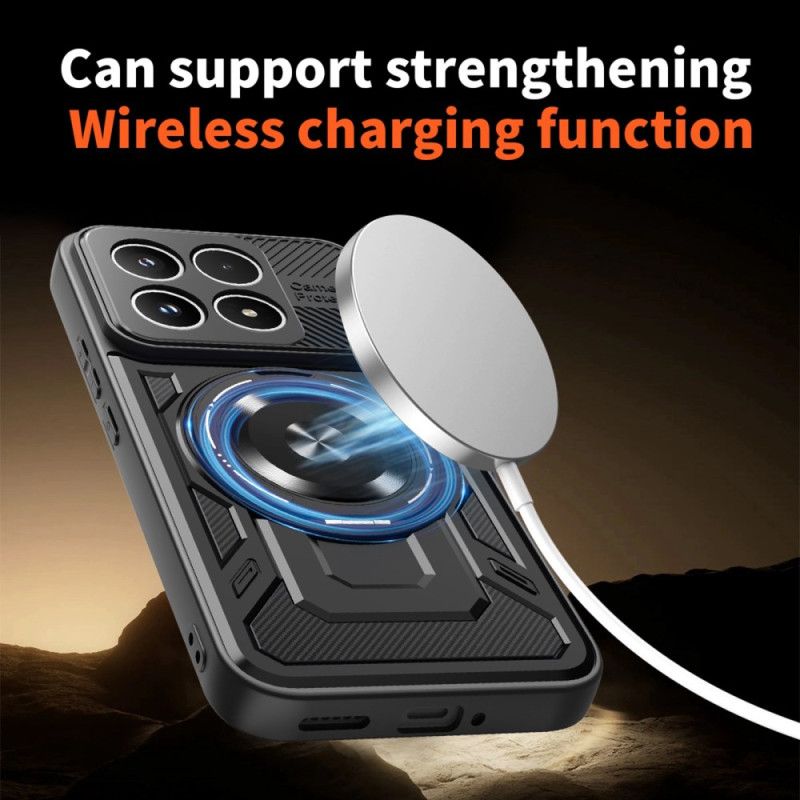 Skal Xiaomi 17 Magnetisk Med Roterande Stativ