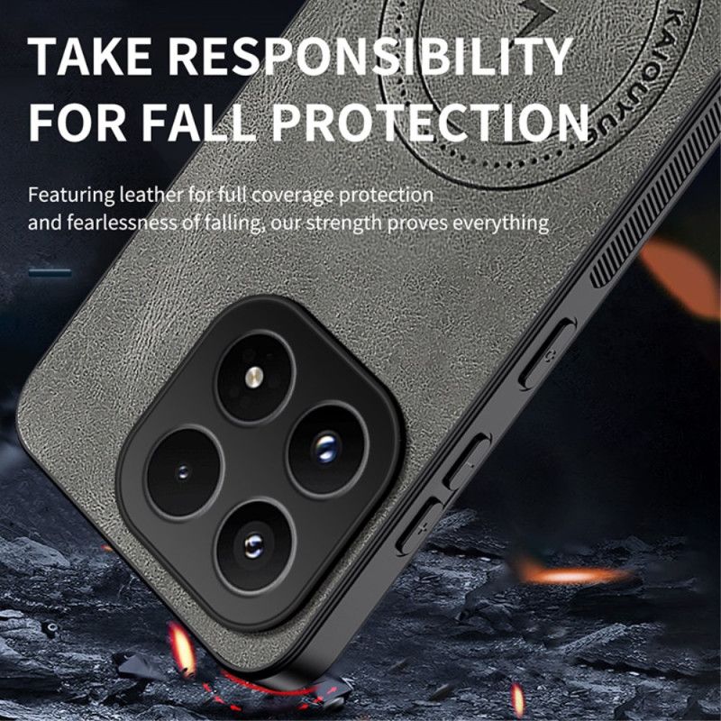 Skal Xiaomi 17 Magsafe Lädereffekt