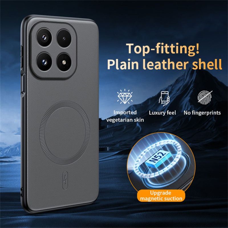 Skal Xiaomi 17 Telefonfodral Magsafe Läderstil