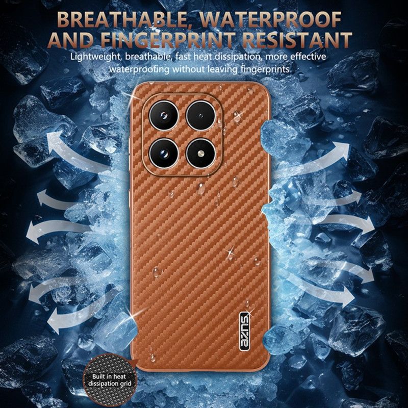 Skal Xiaomi 17 Telefonfodral Textur Azns Kolfiber