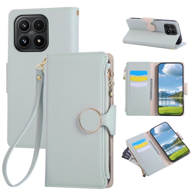 Skyddsfodral Xiaomi 17 Plånbok Med Dragkedja