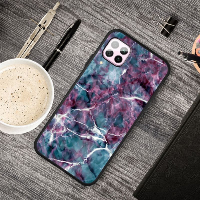 Skal för Huawei P40 Lite Lila Marmor