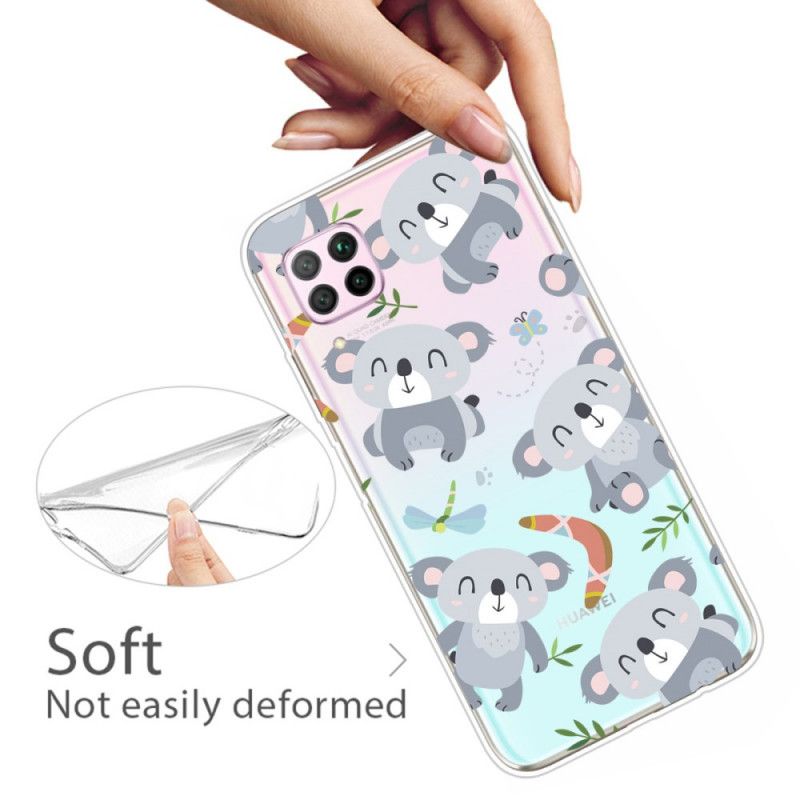 Skal för Huawei P40 Lite Söta Koalor