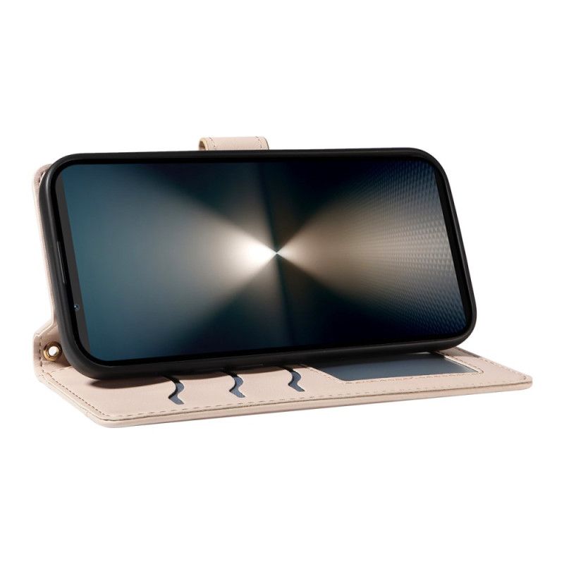 Fodral Sony Xperia 1 Vii Quiltad Med Rem Och Axelrem