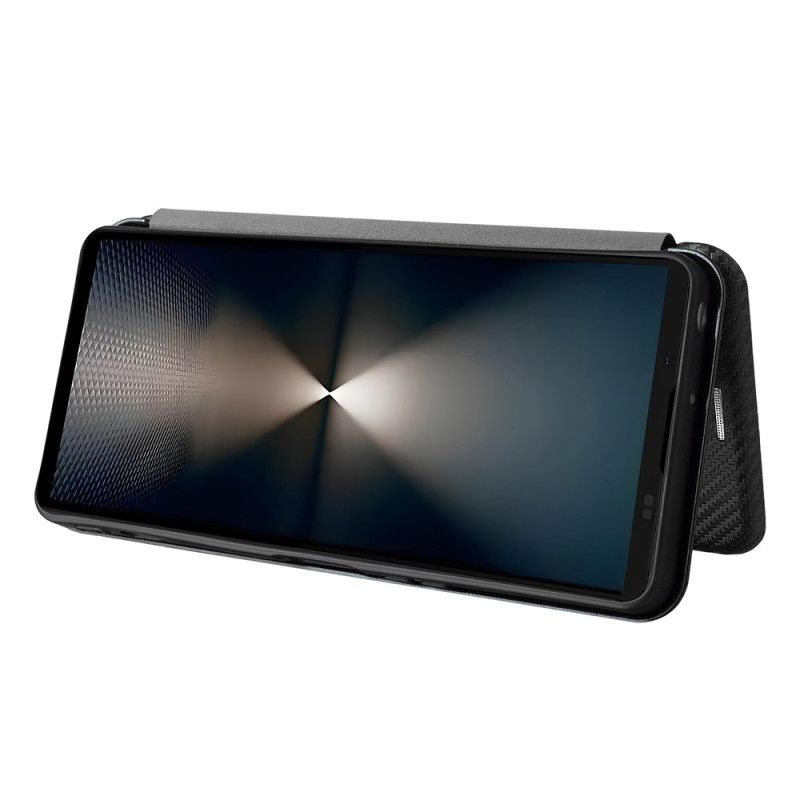 Folio-fodral För Sony Xperia 1 Vii Kolfiber