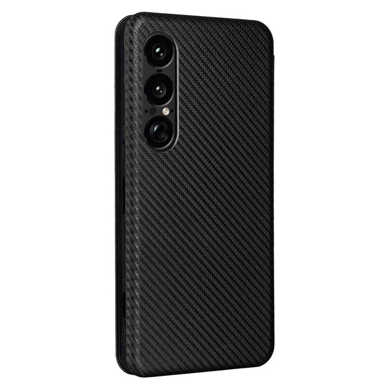 Folio-fodral För Sony Xperia 1 Vii Kolfiber