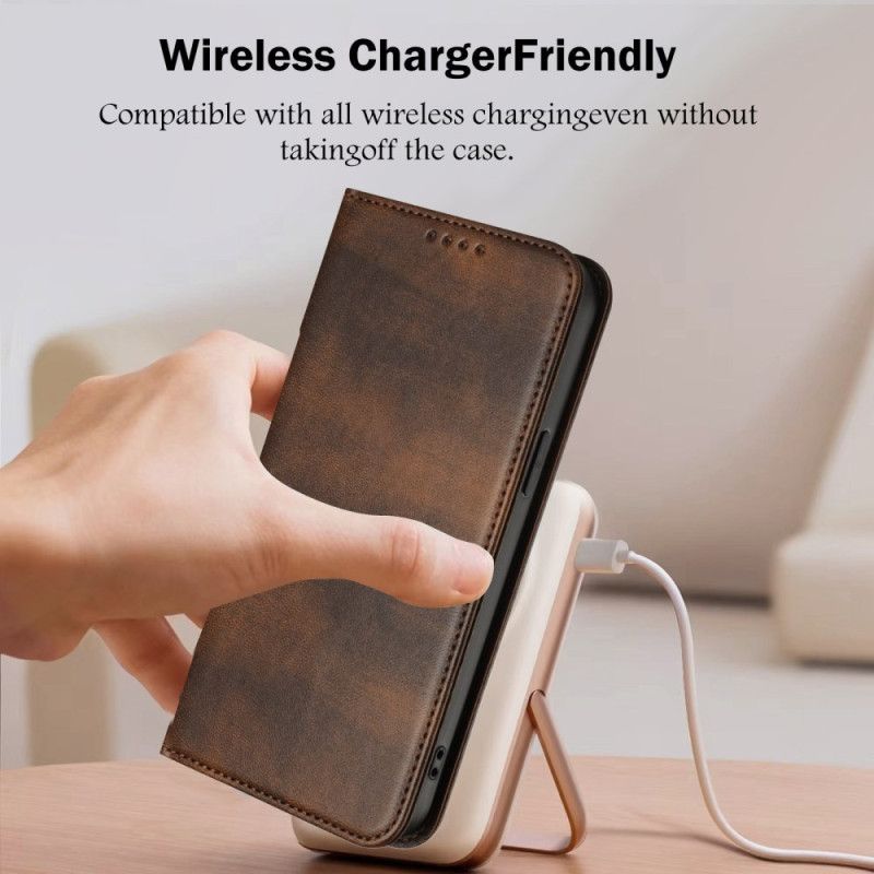 Folio-fodral Sony Xperia 1 Vii Rfid-skyddad Retrodesign