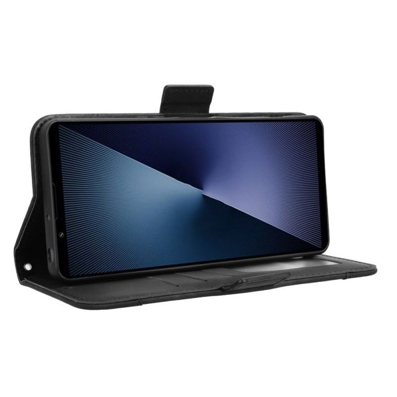 Läderfodral Sony Xperia 1 Vii Telefonfodral Flera Kort