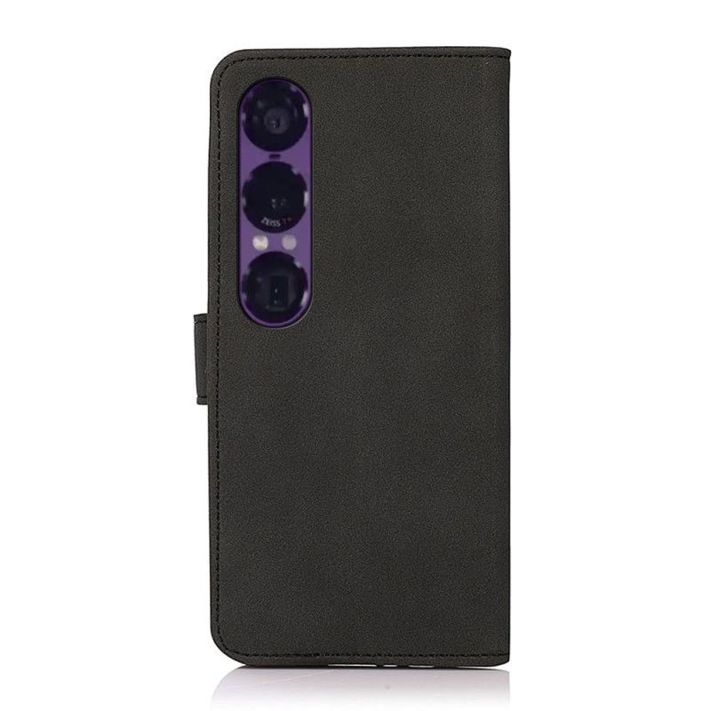 Läderfodral Sony Xperia 1 Vii Telefonfodral Khazneh Design