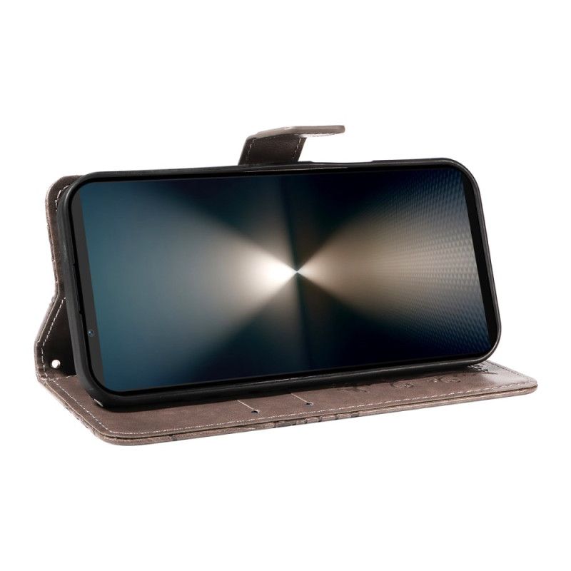 Läderskal Fodral Sony Xperia 1 Vii Jättefjärilar