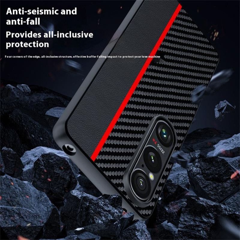 Skal För Sony Xperia 1 Vii Kolfiber