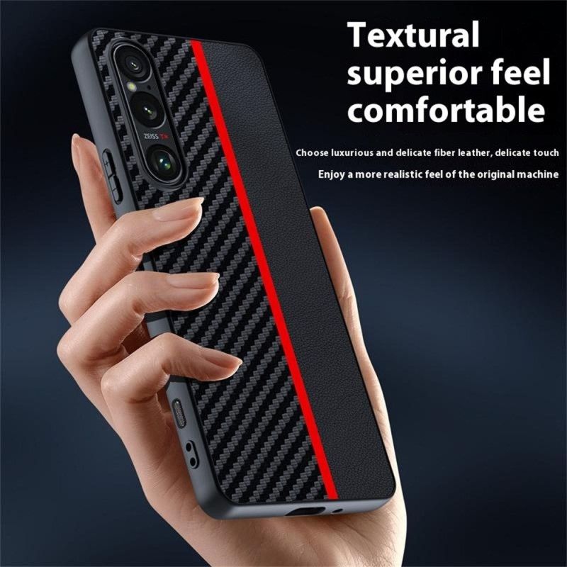 Skal För Sony Xperia 1 Vii Kolfiber