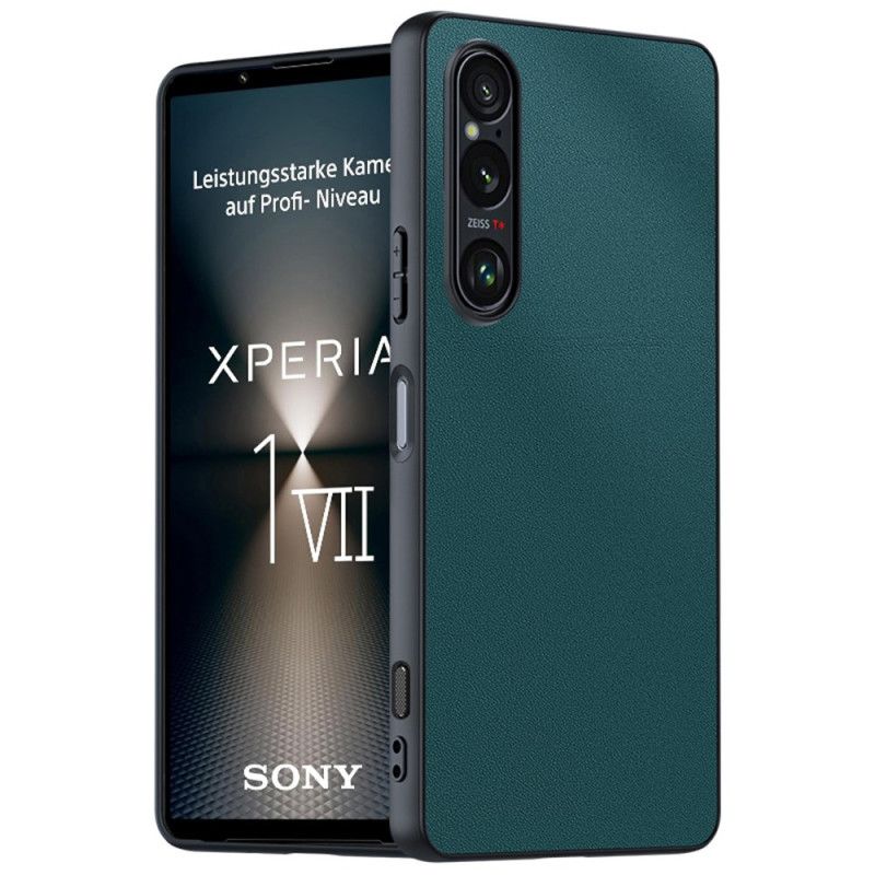 Skal Sony Xperia 1 Vii Lädereffekt