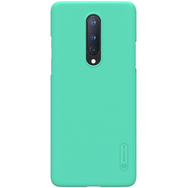 Skal för OnePlus 8 Svart Stel Frostad Nillkin