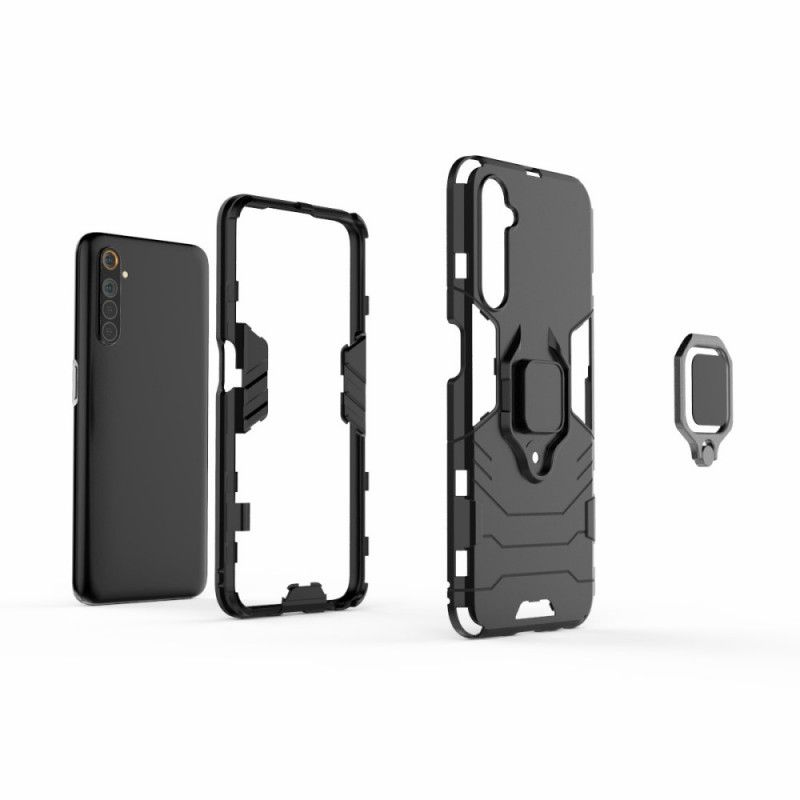 Skal för Realme 6 Svart Resistent Ring
