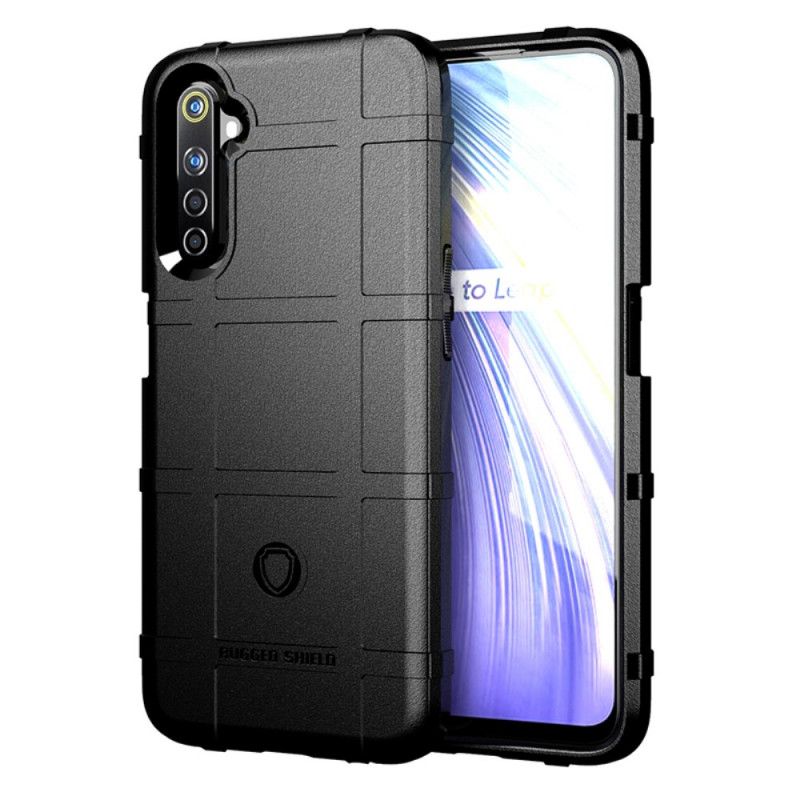 Skal för Realme 6 Svart Robust Sköld