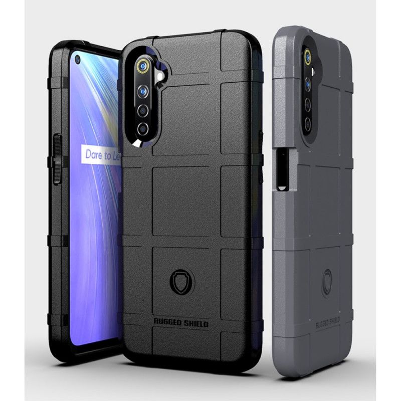 Skal för Realme 6 Svart Robust Sköld
