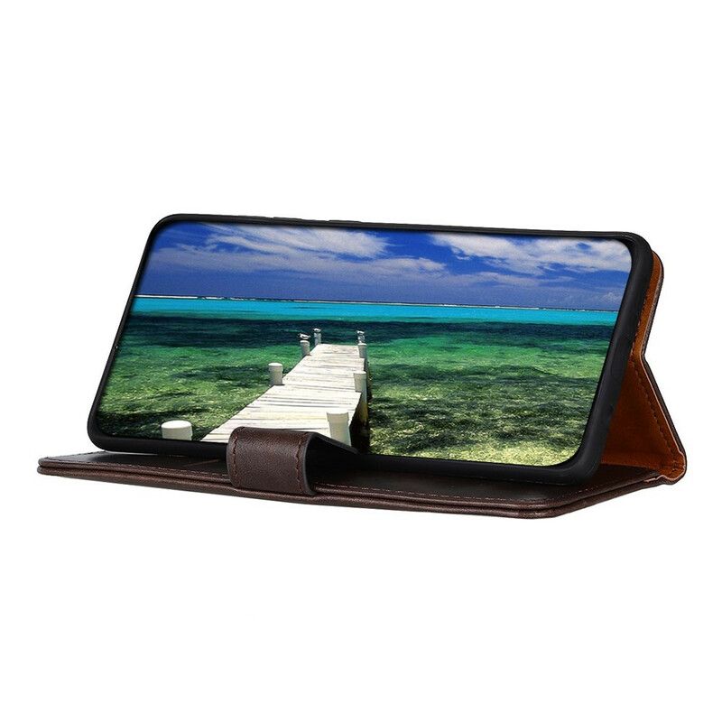 Fodral För iPhone 13 Pro Khazneh Elegance Läderstil