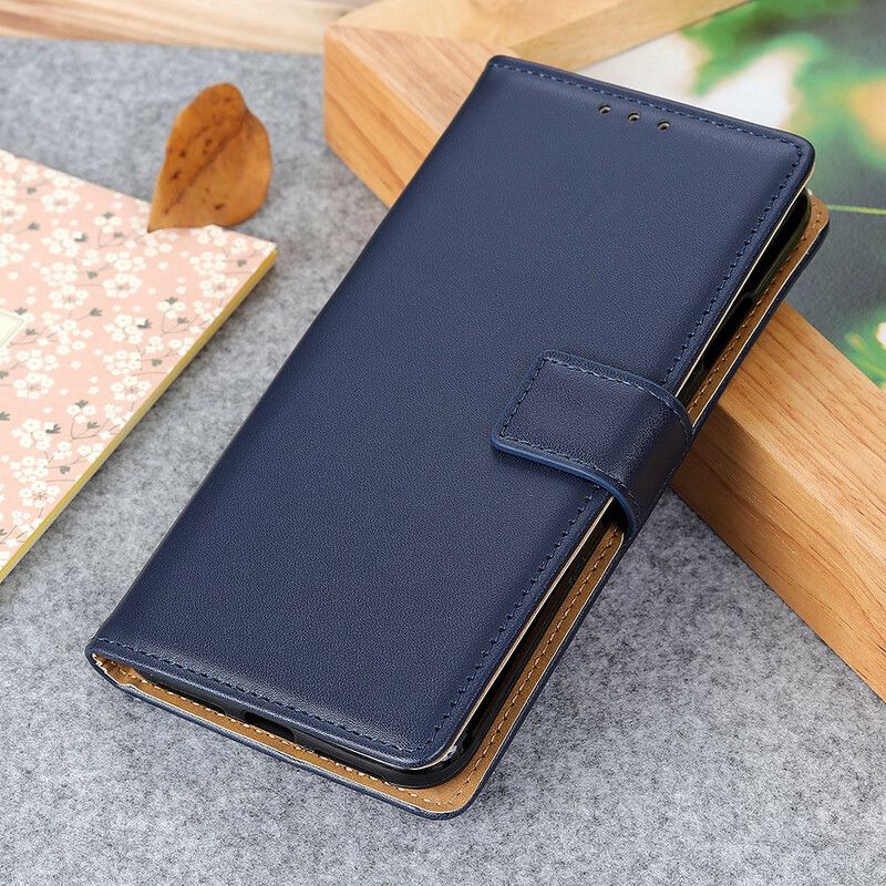 Fodral iPhone 13 Pro Enkel Lädereffekt
