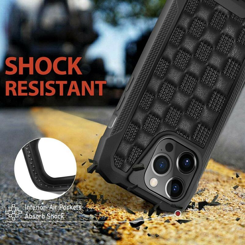 Skal För iPhone 13 Pro Quiltade Förstärkta Hörn