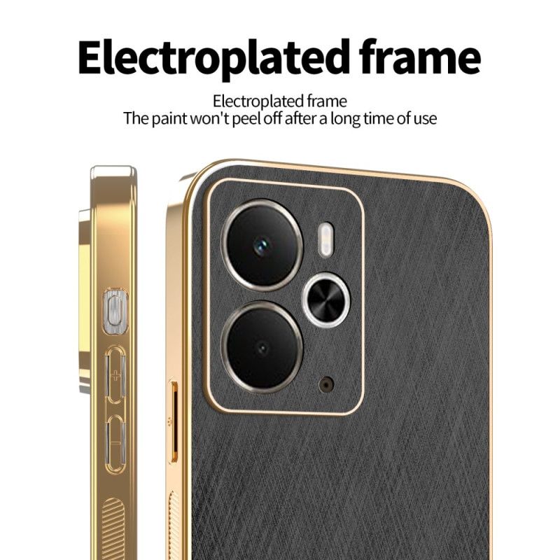 Skal Realme 14 5g Kadem Lädereffekt