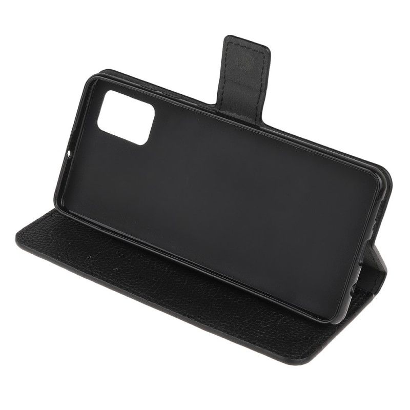 Läderfodral Xiaomi Poco M3 Mobilskal Lychee-Kornlädereffekt