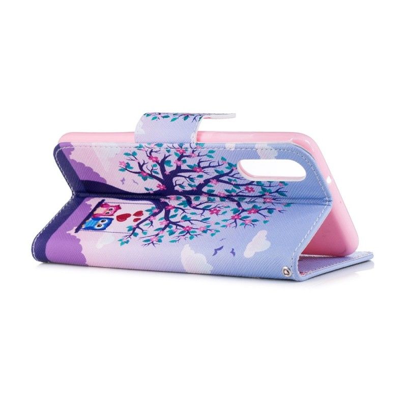 Fodral Huawei P20 Ugglor På Gungan