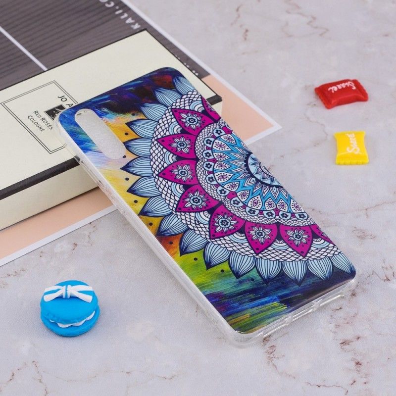 Skal Huawei P20 Fluorescerande Mandala