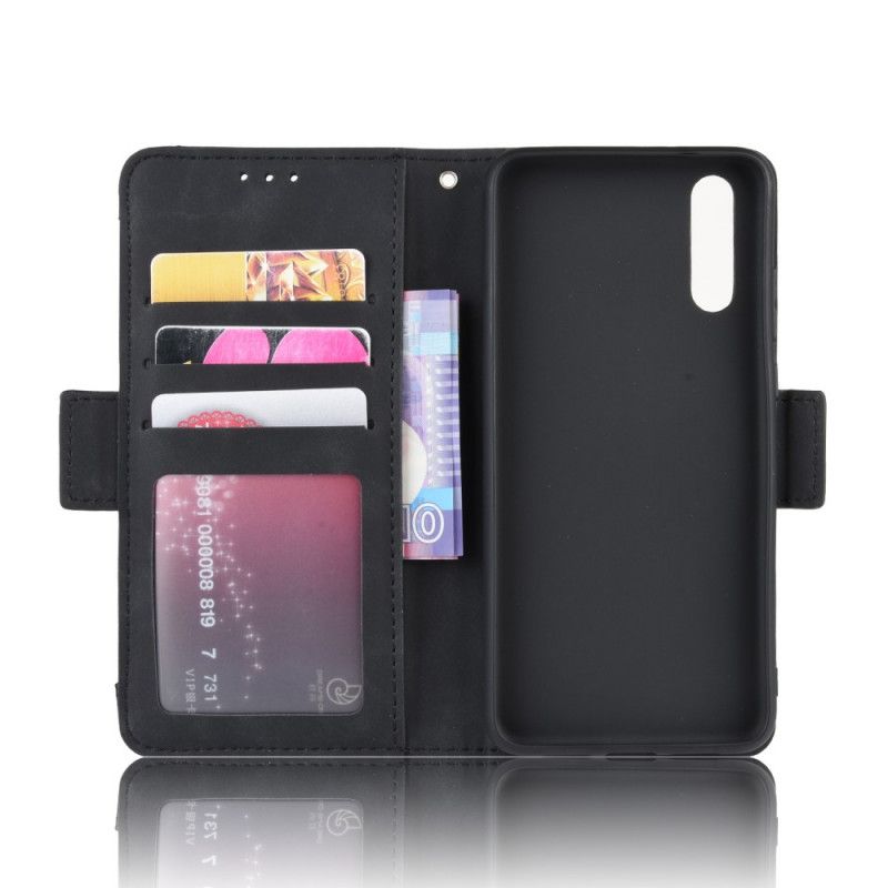 Skyddsfodral Huawei P20 Svart Förstklassigt Multikort