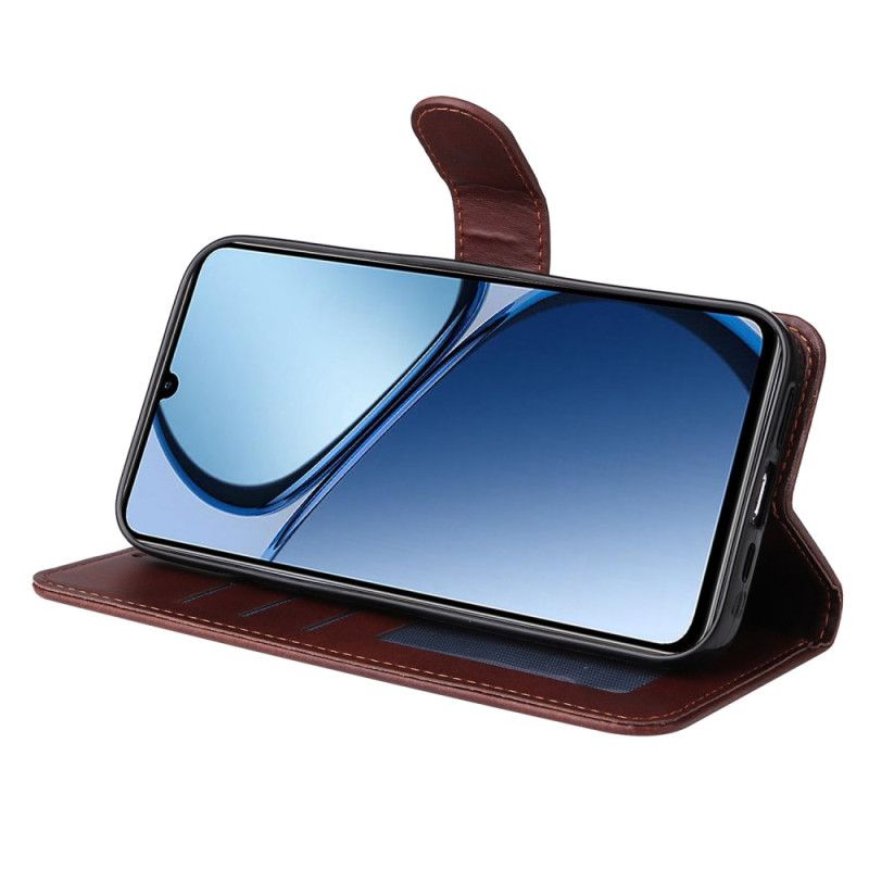 Fodral Realme Note 60x Enkel Lädereffekt