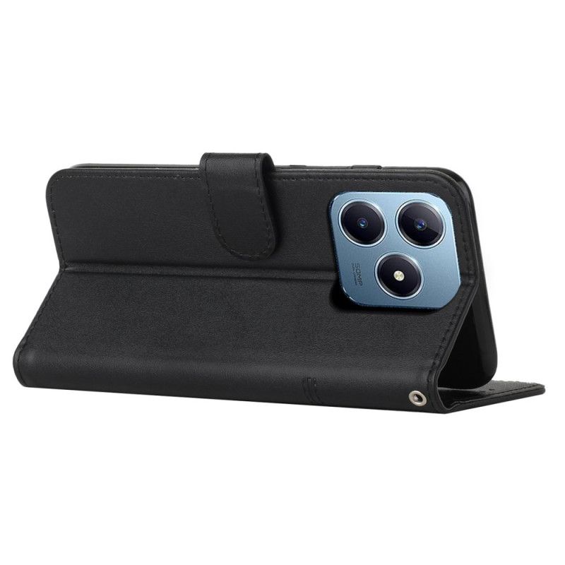 Läderfodral Realme Note 60x Telefonfodral Affärsstil