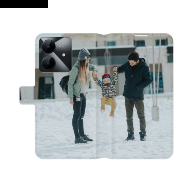 Läderskal Fodral Realme Note 60x Trendig